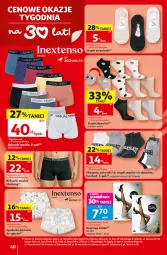Gazetka promocyjna Auchan - Gazetka 30 Lat Hipermarket Auchan - Gazetka - ważna od 24.06 do 24.06.2026 - strona 40 - produkty: Top, Ser, Mus, Karp, Gatta, Bokserki