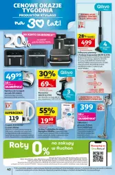 Gazetka promocyjna Auchan - Gazetka 30 Lat Hipermarket Auchan - Gazetka - ważna od 24.06 do 24.06.2026 - strona 42 - produkty: Odkurzacz, Top, Sok, Mop, Gra, Czajnik, Termos, Szczotka, Kosz, Pojemnik, Aquaphor, Tefal, Opiekacz do kanapek, Grzałka, Rower, Zelmer, Waga, Grill, Parownica, Akumulator, Fa