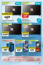 Gazetka promocyjna Auchan - Gazetka 30 Lat Hipermarket Auchan - Gazetka - ważna od 24.06 do 24.06.2026 - strona 43 - produkty: LED TV, Redmi Note, Amol, Motorola, Philips, HD ready, Smartfon, Akumulator
