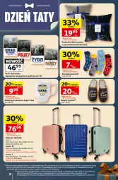 Gazetka promocyjna Auchan - Gazetka 30 Lat Hipermarket Auchan - Gazetka - ważna od 24.06 do 24.06.2026 - strona 8 - produkty: Sos, Por, Acer, Kapcie, Walizka, Cars, Poduszka dekoracyjna, Karp, Doom, Kubek, Poduszka