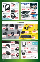 Gazetka promocyjna Auchan - Gazetka Znane Marki Lubiane Hipermarket Auchan - Gazetka - ważna od 08.04 do 08.04.2023 - strona 20 - produkty: Sok, Por, Gry, Gra, Acer, Ryba, Słuchawki, Klawiatura, Mikrofon, Tran, Podkładka, Router, Mysz, Mysz optyczna, Podkładka pod mysz, Podkład, Intel, Fa