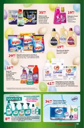 Gazetka promocyjna Auchan - Gazetka Znane Marki Lubiane Hipermarket Auchan - Gazetka - ważna od 08.04 do 08.04.2023 - strona 35 - produkty: Płyn do prania, Papier, Finish, Lovela, Dezodorant, Tablet, Proszek do prania, Mleczko do prania, Cillit Bang, Papier toaletowy, Odplamiacz, Woolite, Mleczko, Vanish, Sanytol, Zmywarki, Hipoalergiczny proszek, Bryza