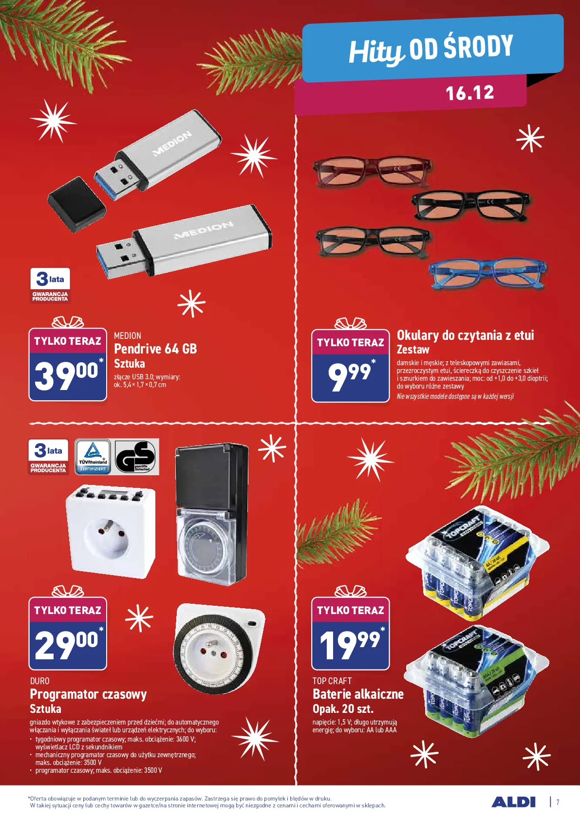 Gazetka promocyjna Aldi - Hity - ważna 09.12 do 31.12.2020 - strona 7