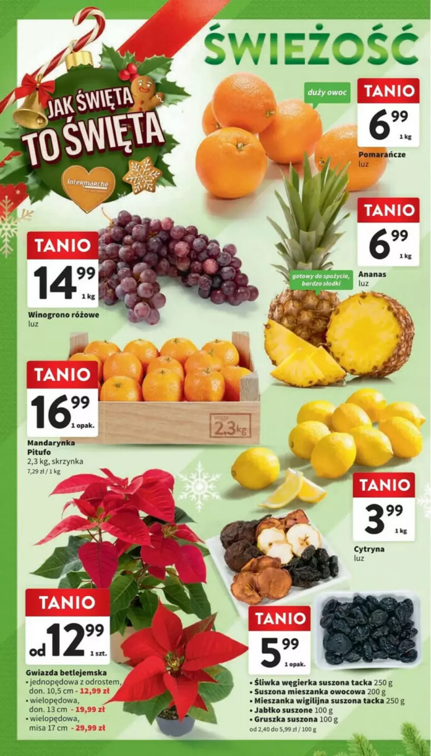 Gazetka promocyjna Intermarche - ważna 19.12 do 23.12.2023 - strona 19 - produkty: Ananas, Gwiazda, Pomarańcze, Wino