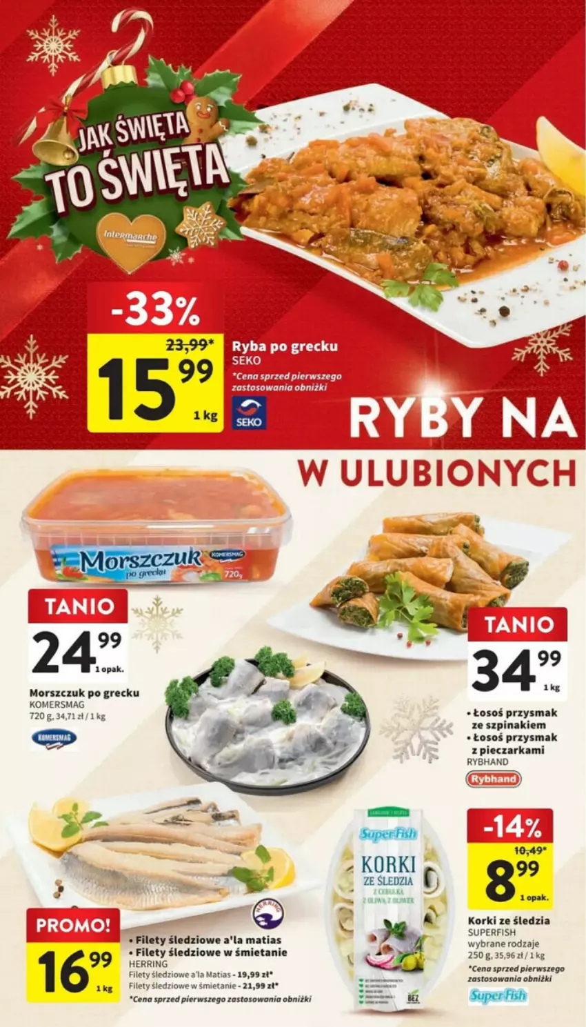 Gazetka promocyjna Intermarche - ważna 19.12 do 23.12.2023 - strona 6 - produkty: Fa, Piec, Pieczarka, Szpinak