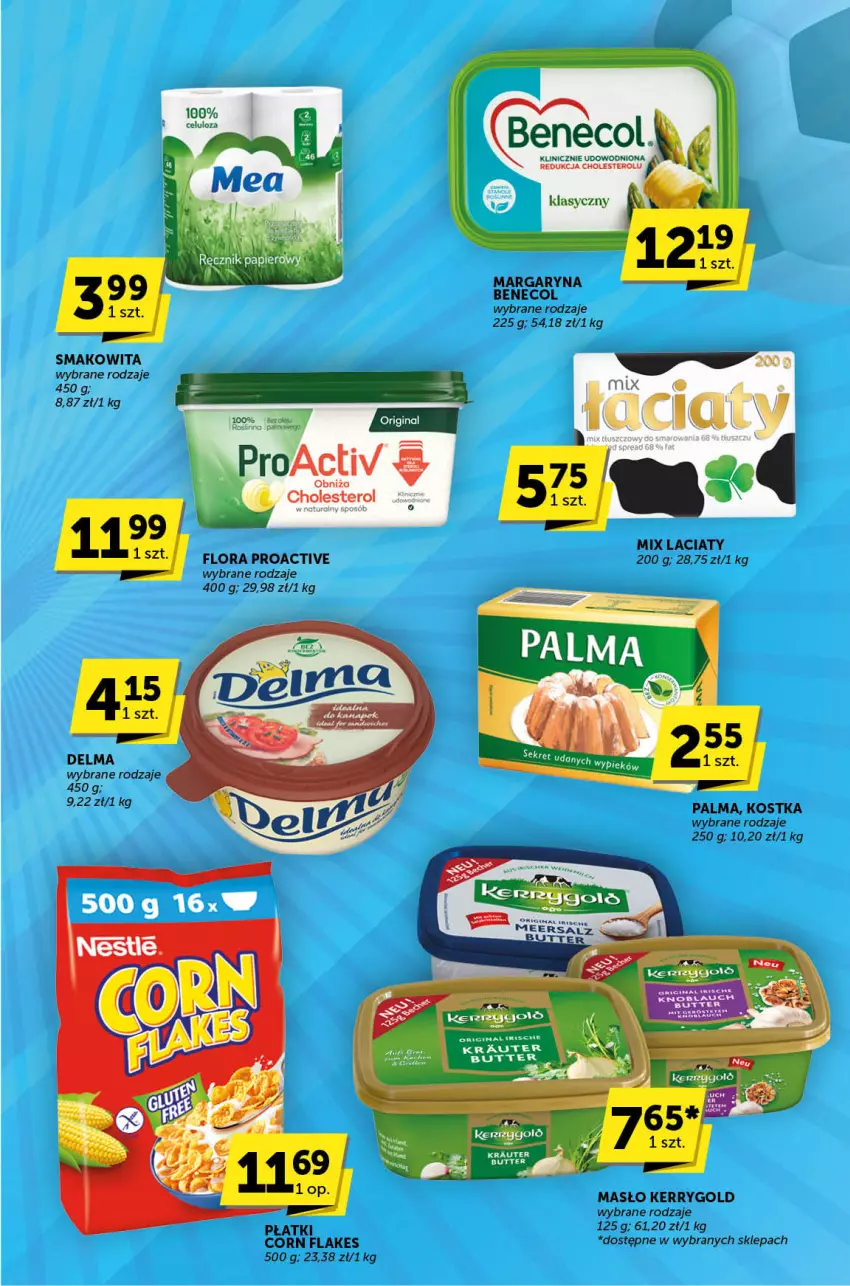 Gazetka promocyjna ABC - ważna 13.06 do 25.06.2024 - strona 6 - produkty: Benecol, Corn flakes, Flora, Margaryna, Masło, Palma, Smakowita