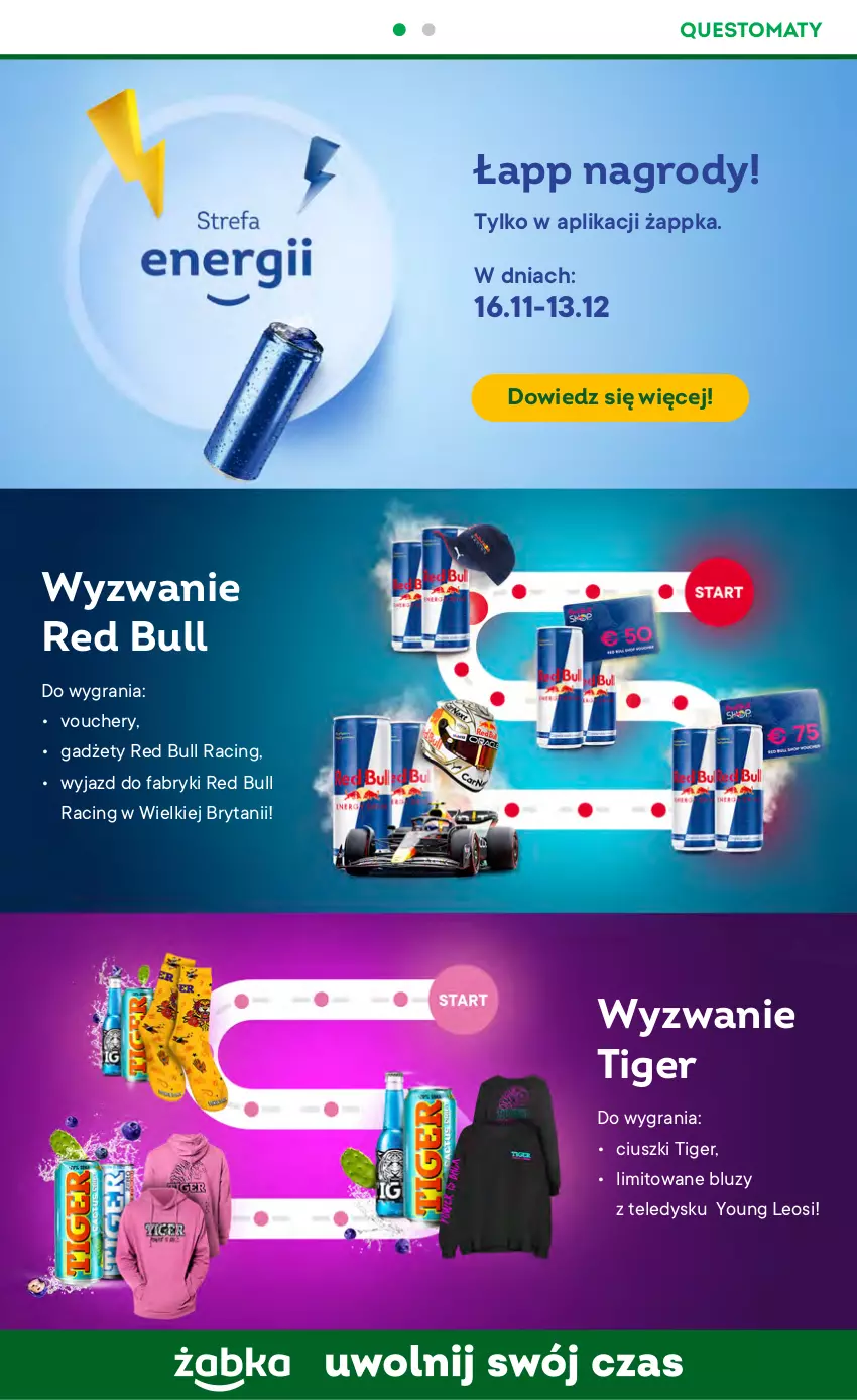 Gazetka promocyjna Żabka - ważna 07.12 do 13.12.2022 - strona 16 - produkty: Fa, Gra, Red Bull, Tiger