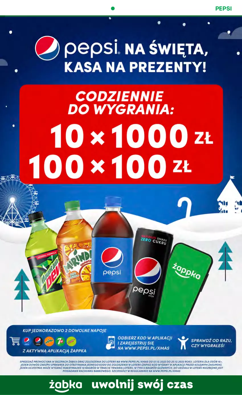 Gazetka promocyjna Żabka - ważna 07.12 do 13.12.2022 - strona 27 - produkty: Pepsi