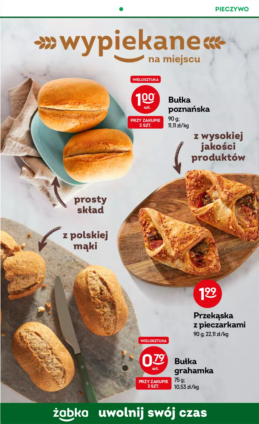 Gazetka promocyjna Żabka - ważna 07.12 do 13.12.2022 - strona 36 - produkty: Bułka, Gra, Piec, Pieczarka, Pieczywo, Sok