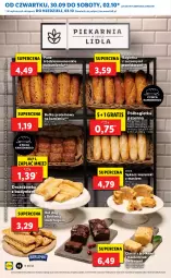 Gazetka promocyjna Lidl - GAZETKA - Gazetka - ważna od 03.10 do 03.10.2021 - strona 12 - produkty: Piec, Ciasto z jabłkami, Ketchup, Gra, Hot dog, Bagietka pszenna, Sękacz, Bagietka, Półbagietka, Bułka, Jabłka