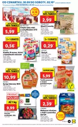 Gazetka promocyjna Lidl - GAZETKA - Gazetka - ważna od 03.10 do 03.10.2021 - strona 31 - produkty: Makaron, Rum, Mus, Gra, Kuchnia, Truskawki, Kisiel, Kawa, Tortilla, Lody, Syrop, Ciepłe lody, Budyń