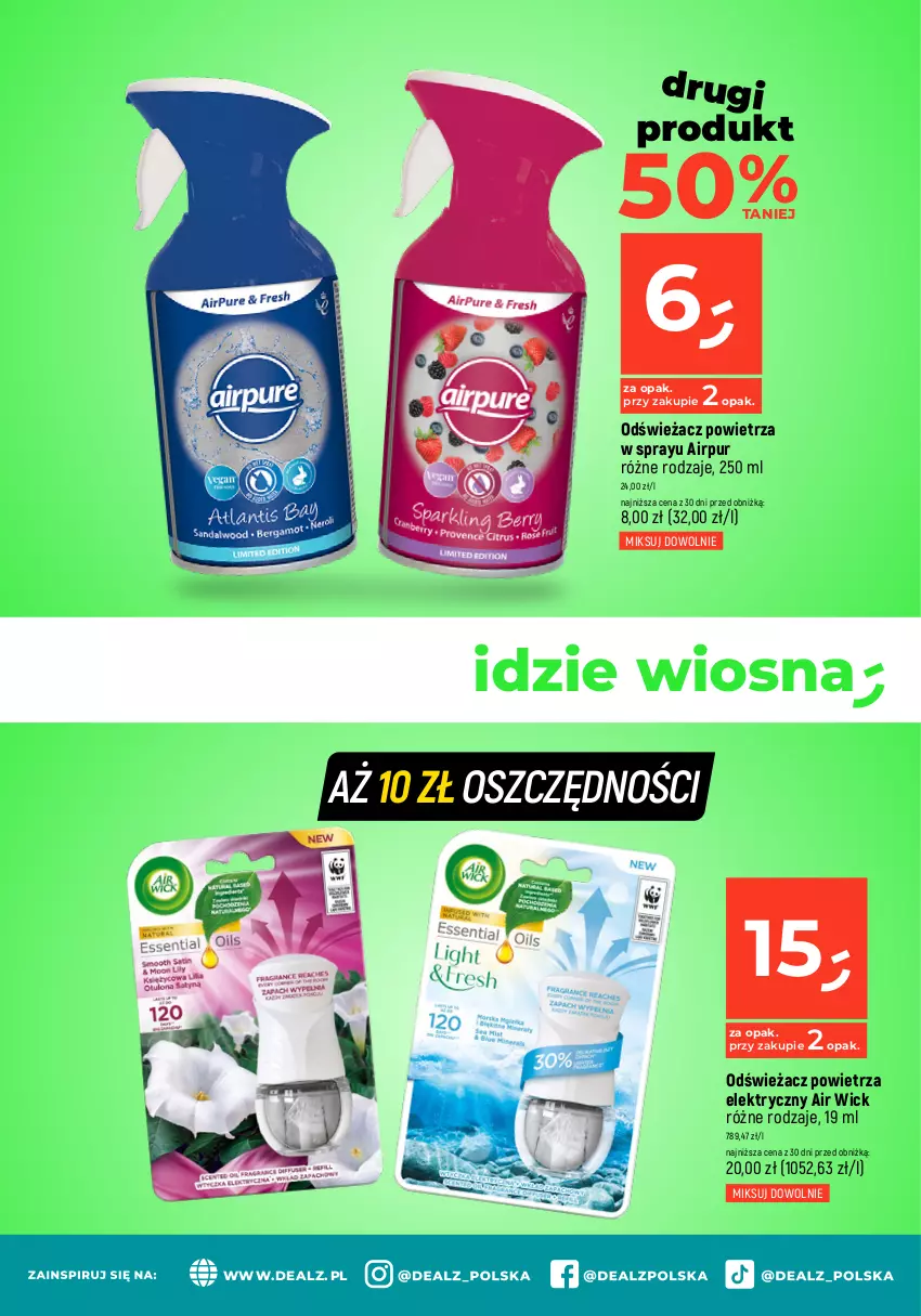 Gazetka promocyjna Dealz - MAKE A DEALZ - ważna 14.03 do 20.03.2024 - strona 36 - produkty: Air Wick, Odświeżacz powietrza, Pur