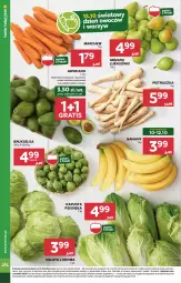 Gazetka promocyjna Stokrotka - Supermarket - Gazetka - ważna od 16.10 do 16.10.2024 - strona 6 - produkty: Banany, Warzywa, Por, Gra, Pietruszka, Sałata lodowa, Brukselka, Sałat, Gruszki, Owoce, Mięso