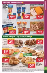 Gazetka promocyjna Stokrotka - Supermarket - Gazetka - ważna od 16.10 do 16.10.2024 - strona 9 - produkty: Piec, Kurczak, Pączek, Krakus, Warzywa, Gra, Salami, Królewski, Parówki, Parówki z szynki, Pasztet, Croissant, Duda, Tarczyński, Bułka grahamka, Pizza, Morliny, Pieczywo, Owoce, Kabanos, Chleb, Kiełbasa, Berlinki, Bułka, Mięso