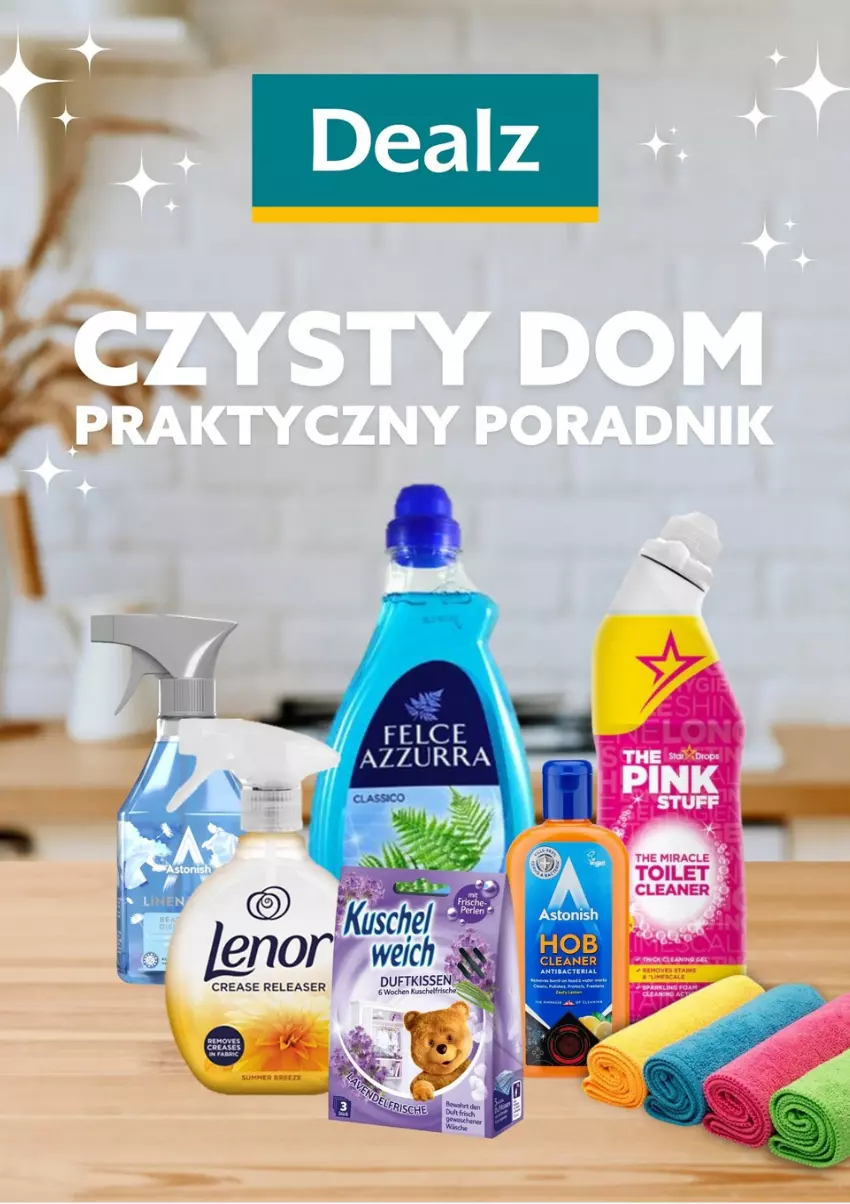 Gazetka promocyjna Dealz - CZYSTY DOM Z DEALZPRAKTYCZNY PORADNIK - ważna 24.08 do 10.09.2022 - strona 1 - produkty: Ser