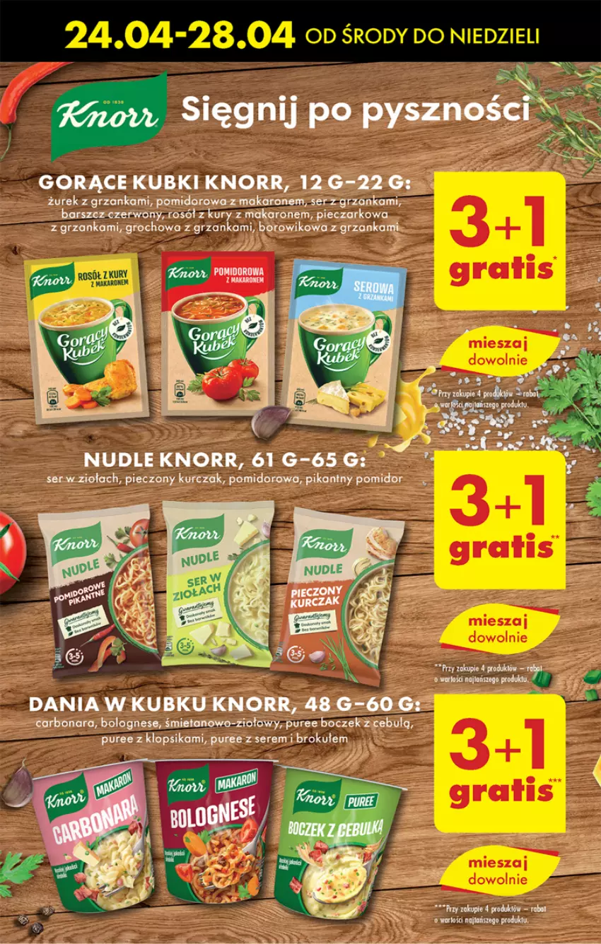 Gazetka promocyjna Biedronka - Od czwartku - ważna 25.04 do 01.05.2024 - strona 39 - produkty: Knorr, Rosół