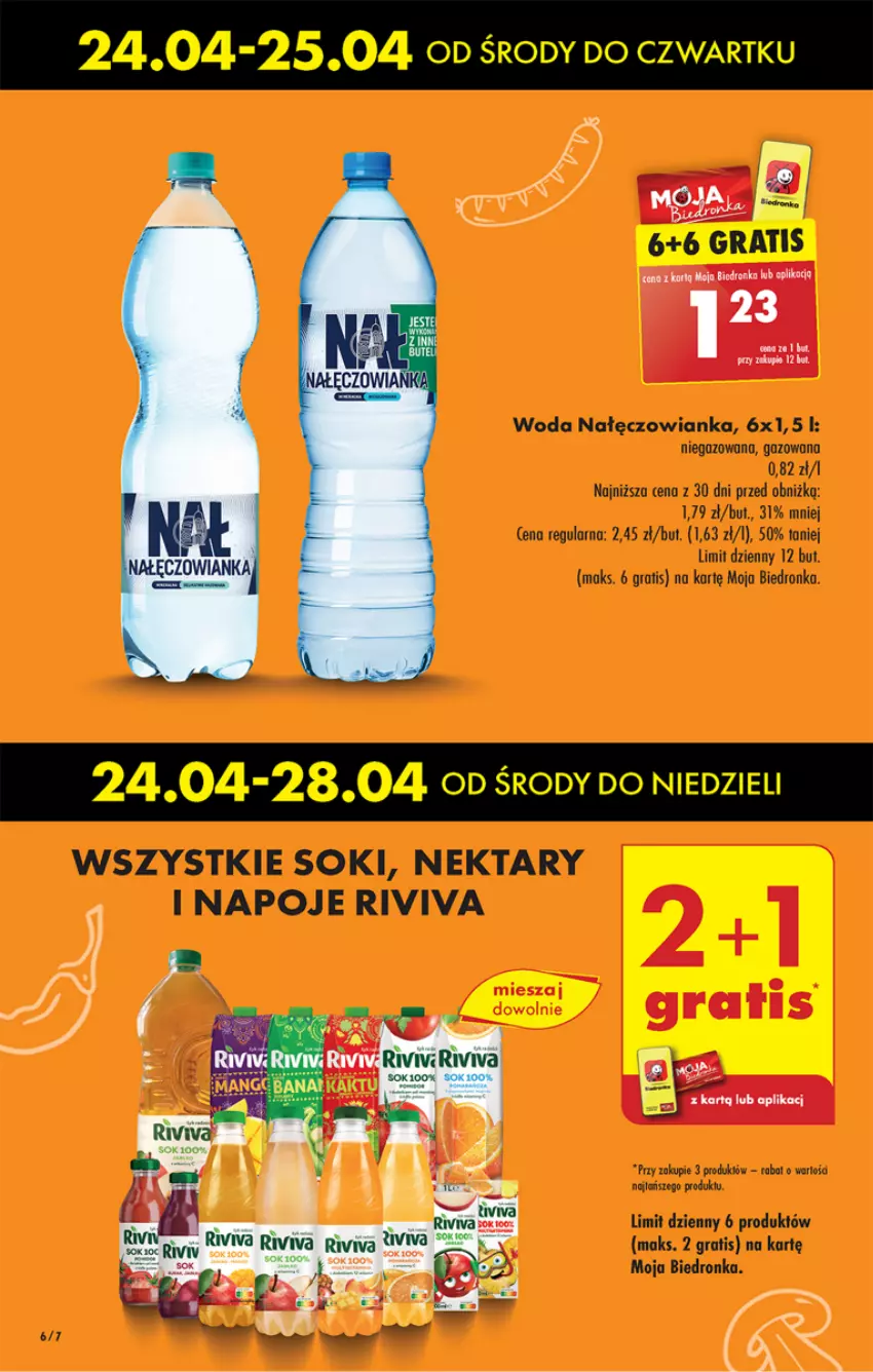 Gazetka promocyjna Biedronka - Od czwartku - ważna 25.04 do 01.05.2024 - strona 8 - produkty: Dron, Gra, Nałęczowianka, Napoje, Nektar, Sok, Woda