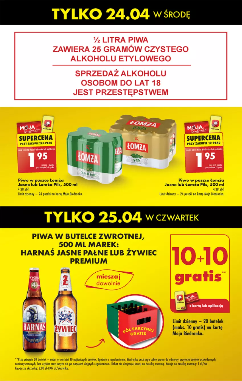 Gazetka promocyjna Biedronka - Od czwartku - ważna 25.04 do 01.05.2024 - strona 9 - produkty: Dron, Gra, Harnaś, Piwa, Piwo