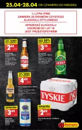 Gazetka promocyjna Biedronka - Od czwartku - Gazetka - ważna od 01.05 do 01.05.2024 - strona 19 - produkty: Piwa, Piwo, Gra, Somersby, Sejf, Tyskie, Lack, Perła, Corona Extra, Fa