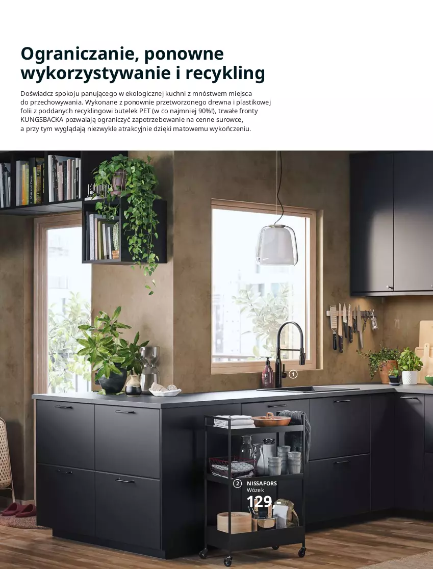 Gazetka promocyjna Ikea - Kuchnie 2021 - ważna 24.08.2020 do 31.07.2021 - strona 20 - produkty: Bateria, Bateria kuchenna, Booster, Drzwi, Fa, Gra, Kuchnia, Okap, Piekarnik, Płyta, Płyta indukcyjna, Rum, Sok, Stolik, Stolik nocny, Tran, Uchwyty, Wózek