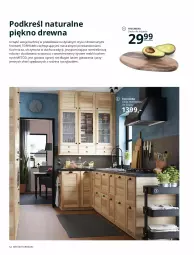 Gazetka promocyjna Ikea - Kuchnie 2021 - Gazetka - ważna od 31.07 do 31.07.2021 - strona 52 - produkty: Sok, Ser, Koc, Blat roboczy, Rust, Kuchnia, Uchwyty, Deska do krojenia, Szafka, Kuchenka mikrofalowa, Robot, Wózek, Nike, Drzwi, Mango, Okap, Lakier, Kuchenki mikrofalowe, Listwa, Fa