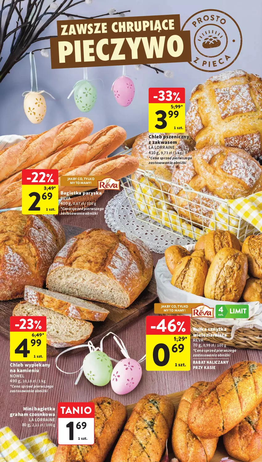 Gazetka promocyjna Intermarche - Gazetka Intermarche - ważna 31.03 do 07.04.2026 - strona 26 - produkty: Bagietka, Bułka, Chleb, Gra, Piec, Pieczywo