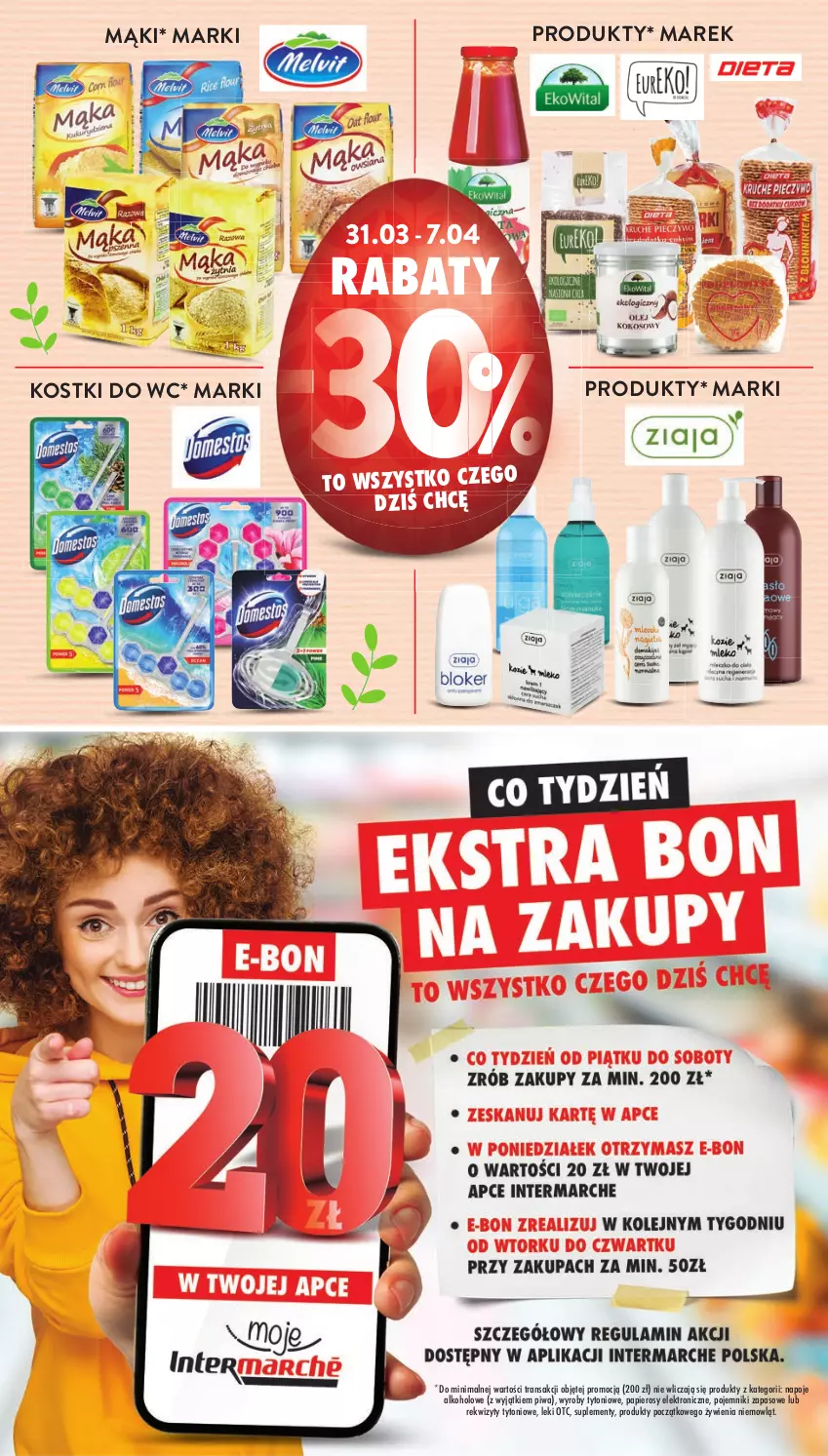 Gazetka promocyjna Intermarche - Gazetka Intermarche - ważna 31.03 do 07.04.2026 - strona 8 - produkty: Napoje, Papier, Piwa, Pojemnik, Tran