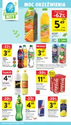 Gazetka promocyjna Intermarche - Gazetka Intermarche - Gazetka - ważna od 07.04 do 07.04.2026 - strona 38 - produkty: Sok, Por, Red Bull, Mirinda, Coca-Cola, Pepsi, Schweppes, Napój gazowany, Tymbark, Napój, Nektar, Hortex