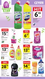 Gazetka promocyjna Intermarche - Gazetka Intermarche - Gazetka - ważna od 07.04 do 07.04.2026 - strona 42 - produkty: Płyn do prania, Domestos, Cif, Ajax, Spray do czyszczenia, Papier, Perełki zapachowe, Płyn do płukania, Ręcznik, Mola, Płyn do wc, Perwoll, Fairy, Lenor, Fa