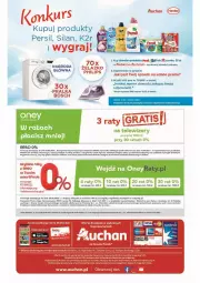 Gazetka promocyjna Auchan - przeNISKIE CENY prze porządki Hipermarkety - Gazetka - ważna od 23.02 do 23.02.2022 - strona 40 - produkty: Top, Sok, Ser, Gra, Telewizory, Persil, Kosz, Tera, Silan, Telewizor, Smartfon, K2, Fa