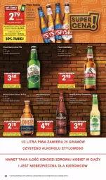 Gazetka promocyjna Delikatesy Centrum - Franczyza DC04 Czwartek - Gazetka - ważna od 28.01 do 28.01.2026 - strona 34 - produkty: Piwa, Piwo, Piec, Książęce, Rum, Por, Koc, Gra, Somersby, Namysłów, Kasztelan, Dron, Napój