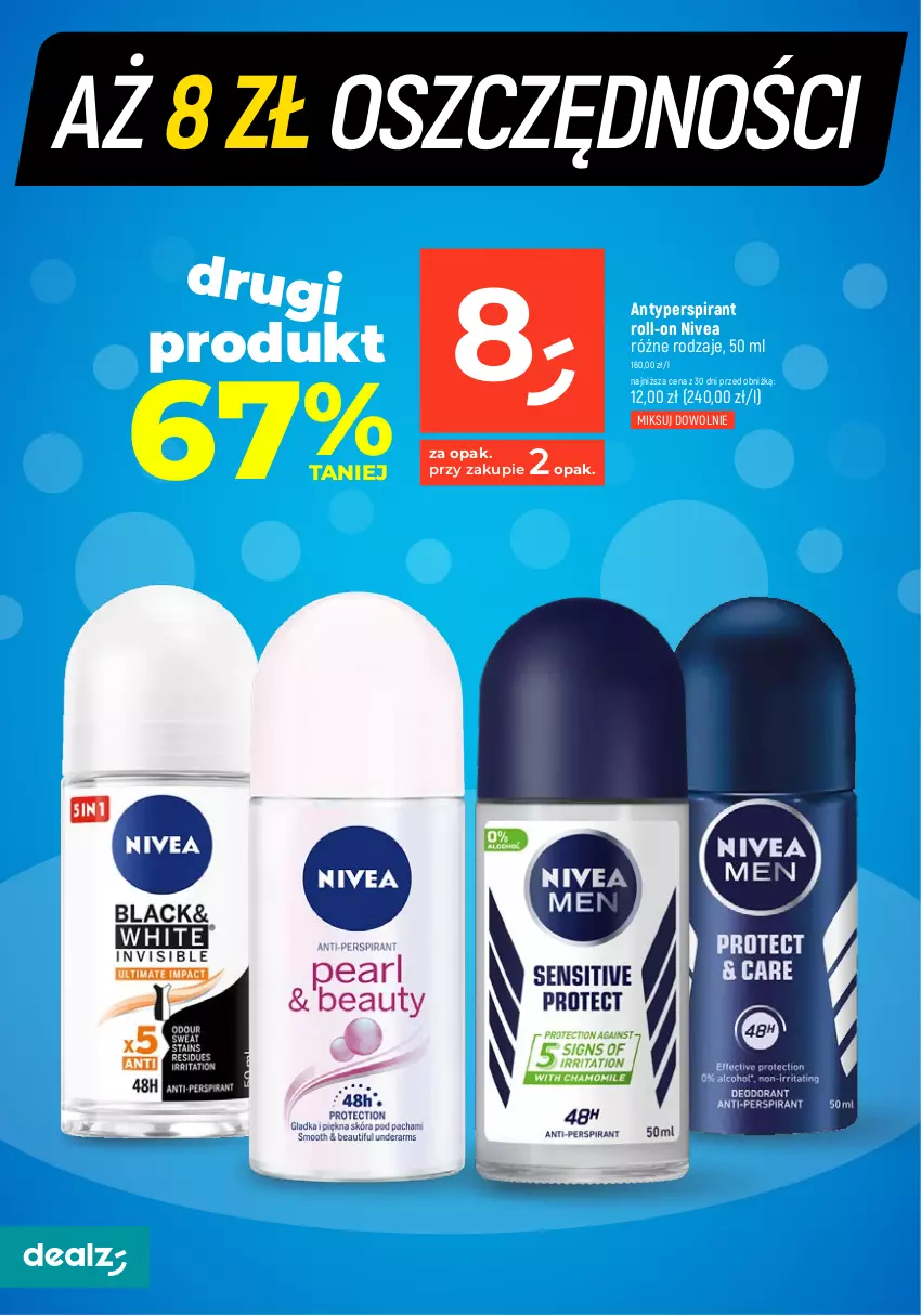 Gazetka promocyjna Dealz - MAKE A DEALZ - ważna 08.02 do 14.02.2024 - strona 24 - produkty: Antyperspirant, Dove, Krem do twarzy, Nivea