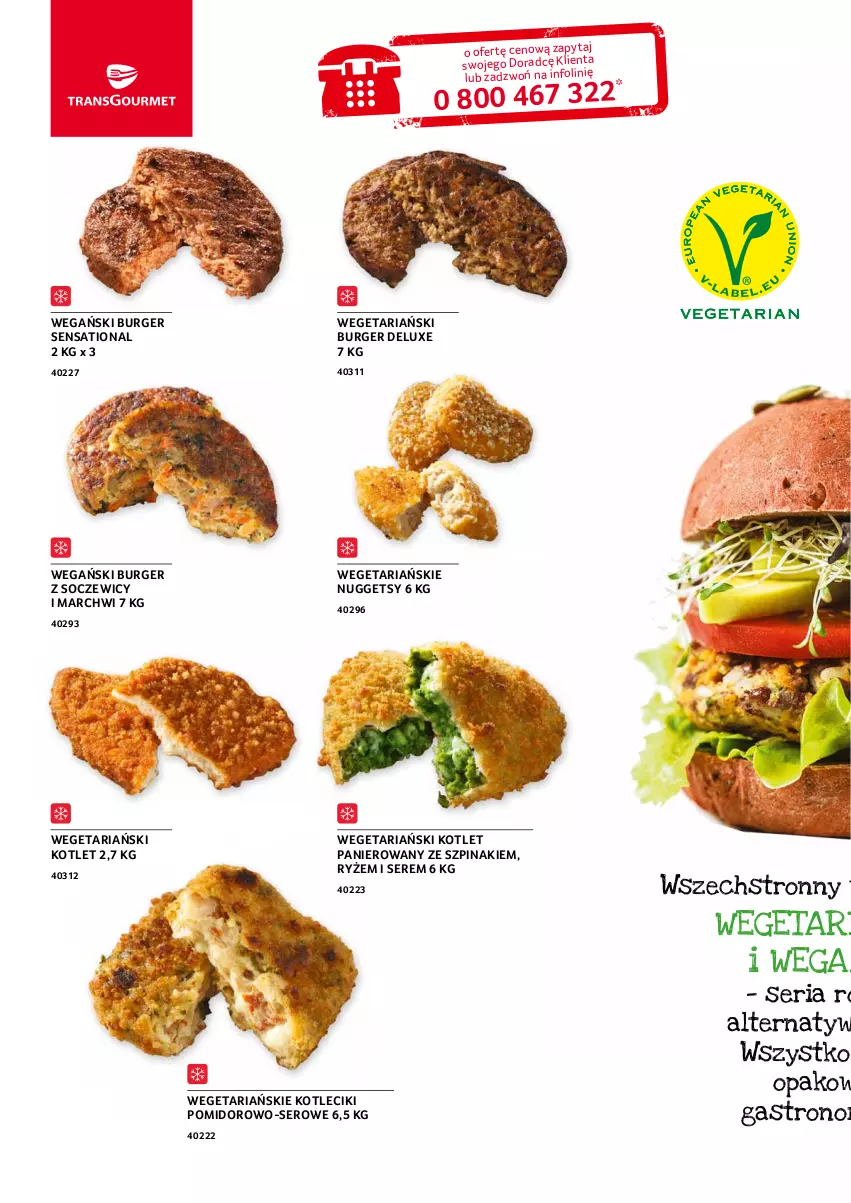 Gazetka promocyjna Selgros - Oferta gastronomiczna - ważna 01.04 do 30.04.2021 - strona 18 - produkty: Burger, Kotlet, Ryż, Sati, Ser, Szpinak