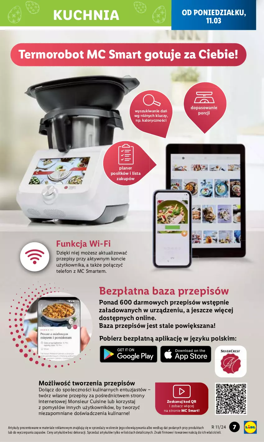 Gazetka promocyjna Lidl - GAZETKA - ważna 11.03 do 16.03.2024 - strona 9 - produkty: Kuchnia, Por, Robot, Telefon