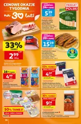 Gazetka promocyjna Auchan - Gazetka 30 Lat Hipermarket Auchan - Gazetka - ważna od 02.09 do 02.09.2026 - strona 24 - produkty: Sałatka, Krakus, Por, Gry, Parówki, Prosciutto, Sałat, Szynka, Tarczyński, Sport, Frankfurterki, Kabanos