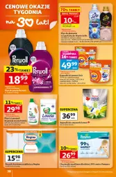 Gazetka promocyjna Auchan - Gazetka 30 Lat Hipermarket Auchan - Gazetka - ważna od 02.09 do 02.09.2026 - strona 38 - produkty: Gin, Pampers, Ręcznik kuchenny, Lovela, Jaja, Perfum, Lack, Vizir, Płyn do płukania, Ręcznik, Rolki, Chusteczki, Dzieci, Zmywarki, Kapsułki do prania, Fa