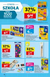 Gazetka promocyjna Auchan - Gazetka 30 Lat Hipermarket Auchan - Gazetka - ważna od 02.09 do 02.09.2026 - strona 6 - produkty: Sok, Por, Zestaw pędzli, Pastele olejne, Flamastry, Cień, Tusz, Olej, Fa