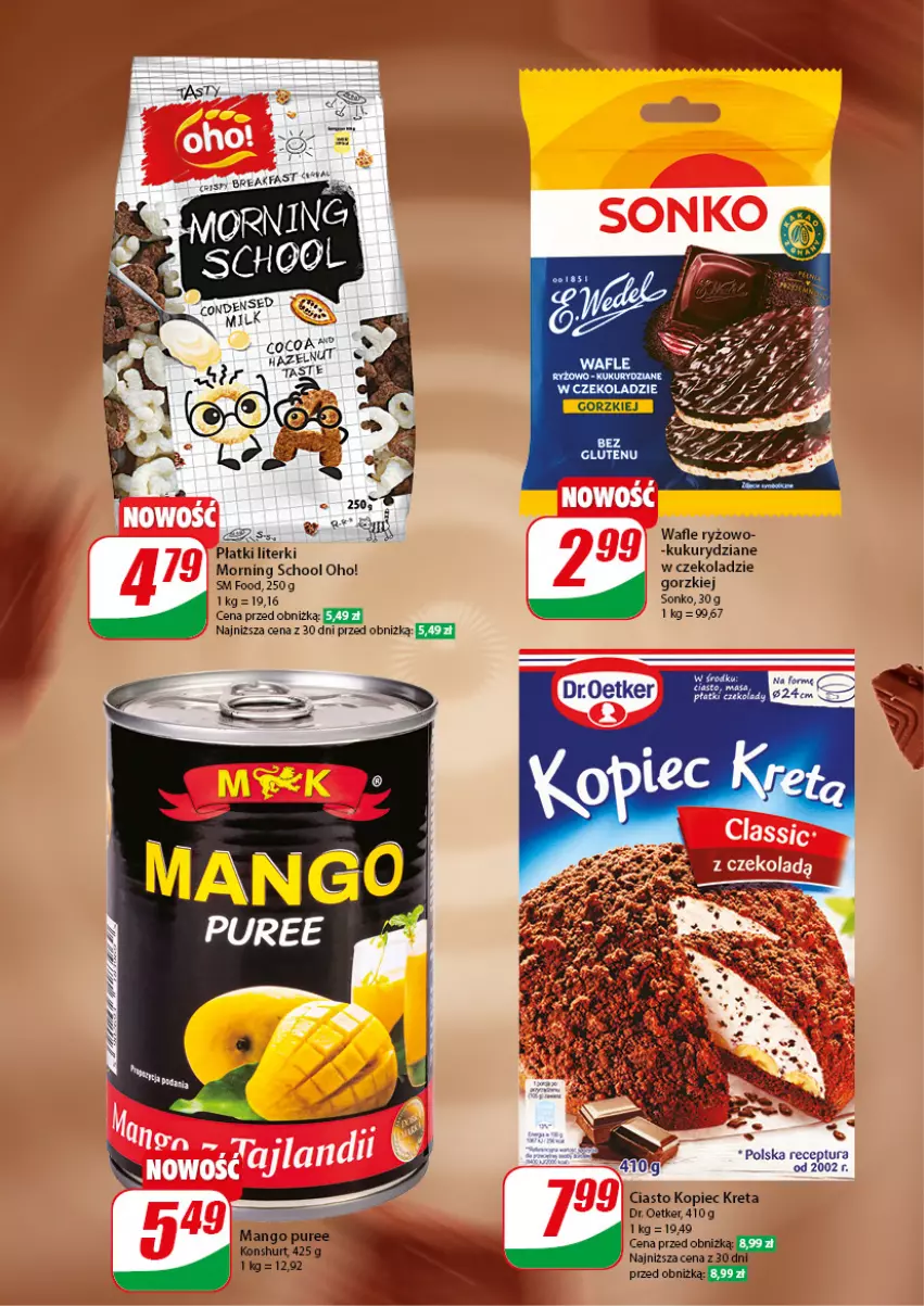 Gazetka promocyjna Dino - Gazetka 7 - ważna 14.02 do 20.02.2024 - strona 16 - produkty: Dr. Oetker, Kopiec Kreta, Kret, Piec, Ryż, Sonko, Wafle