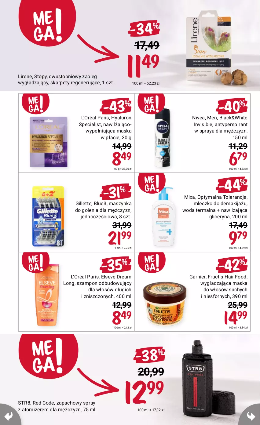 Gazetka promocyjna Rossmann - 16 Września - ważna 16.07 do 30.09.2021 - strona 2 - produkty: Antyperspirant, Elseve, L’Oréal, Lirene, Top