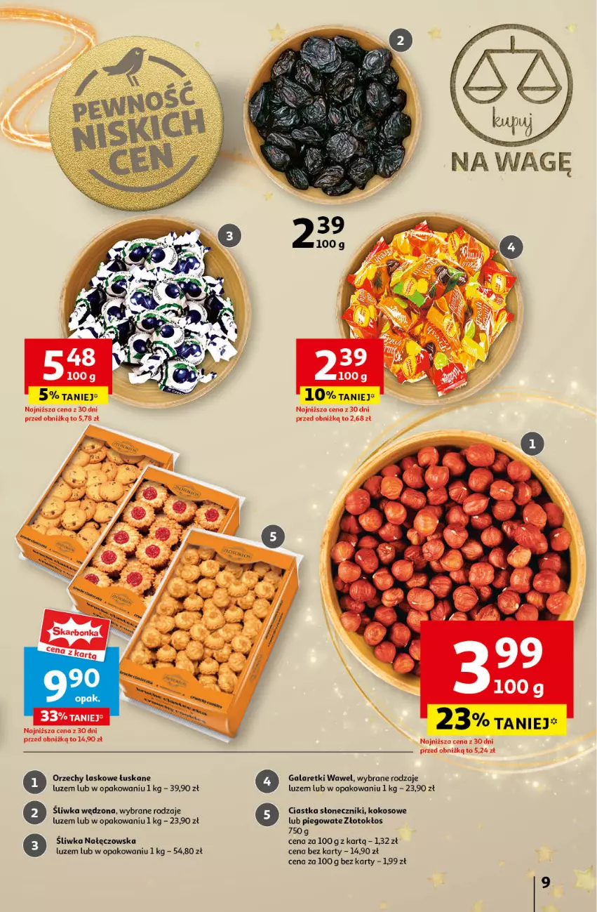 Gazetka promocyjna Auchan - Gazetka Pewność Niskich Cen Hipermarket Auchan - ważna 05.12 do 11.12.2024 - strona 11 - produkty: Ciastka, Gala, Galaretki, Kokos, Wawel