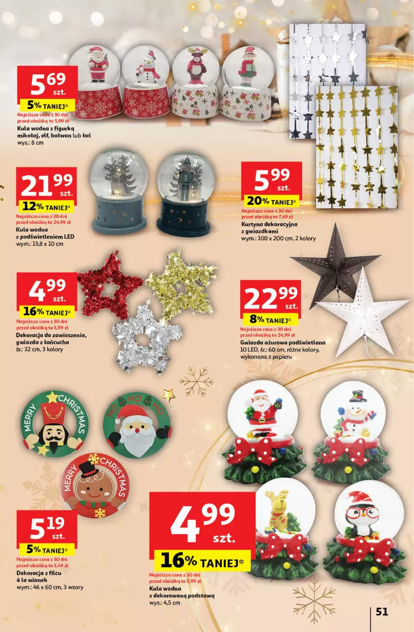 Gazetka promocyjna Auchan - Gazetka Pewność Niskich Cen Hipermarket Auchan - ważna 05.12 do 11.12.2024 - strona 57 - produkty: Gwiazda, LANA, Papier