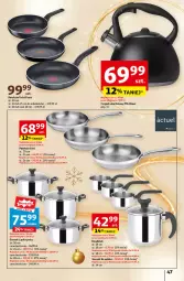 Gazetka promocyjna Auchan - Gazetka Pewność Niskich Cen Hipermarket Auchan - Gazetka - ważna od 11.12 do 11.12.2024 - strona 53 - produkty: Garnek, Czajnik, Tefal, Patelnia, Rondel, Fa