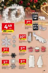 Gazetka promocyjna Auchan - Gazetka Pewność Niskich Cen Hipermarket Auchan - Gazetka - ważna od 11.12 do 11.12.2024 - strona 55 - produkty: Pingwin, Zawieszki, Figurka ceramiczna