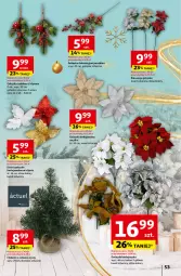 Gazetka promocyjna Auchan - Gazetka Pewność Niskich Cen Hipermarket Auchan - Gazetka - ważna od 11.12 do 11.12.2024 - strona 59 - produkty: Poinsecja, Gwiazda, Bukiet