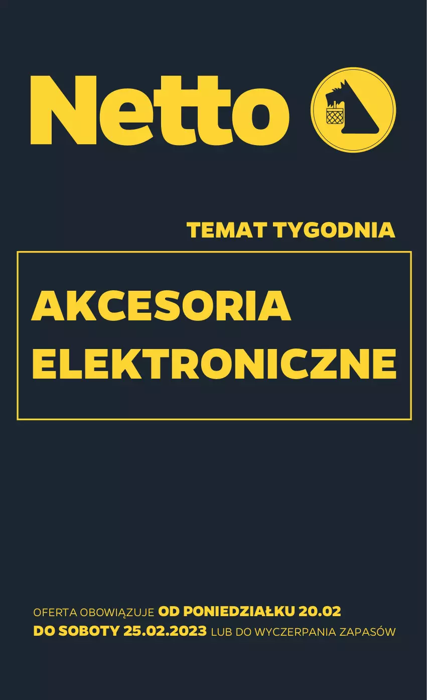 Gazetka promocyjna Netto - Akcesoria i dodatki - ważna 20.02 do 25.02.2023 - strona 1