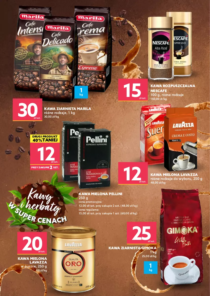 Gazetka promocyjna Dealz - Katalog kaw i herbat! - sprawdź ofertę! - ważna 11.10 do 16.10.2021 - strona 5 - produkty: Gimoka, Kawa, Kawa mielona, Kawa rozpuszczalna, Kawa ziarnista, Lavazza