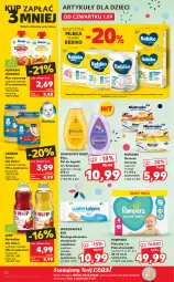 Gazetka promocyjna Kaufland - OFERTA TYGODNIA - Gazetka - ważna od 07.09 do 07.09.2022 - strona 32 - produkty: HiPP, Humana, Ser, Mus, Gra, Johnson's, Gerber, Pampers, Pieluchy, Majtki, Serek, Johnson's Baby, Bebiko, Chusteczki, Szampon, Danie dla dzieci, Dzieci, Deser, Pieluchomajtki, Waga, Olej