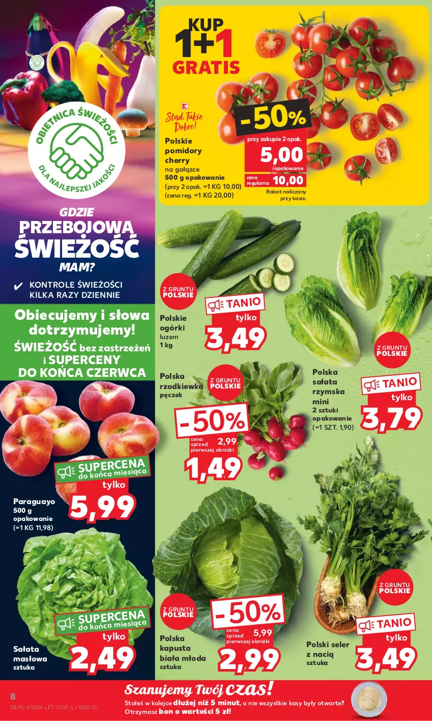 Gazetka promocyjna Kaufland - Gazetka tygodnia - ważna 15.06 do 21.06.2023 - strona 8 - produkty: Gra, Grunt, Masło, Olej, Pomidory, Rzodkiewka, Sałat, Sałata masłowa