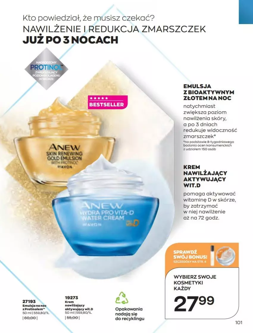 Gazetka promocyjna Avon - Katalog Avon 4/2022 kampania kwiecień - ważna 01.04 do 30.04.2022 - strona 101 - produkty: Emulsja, Mars, Mus