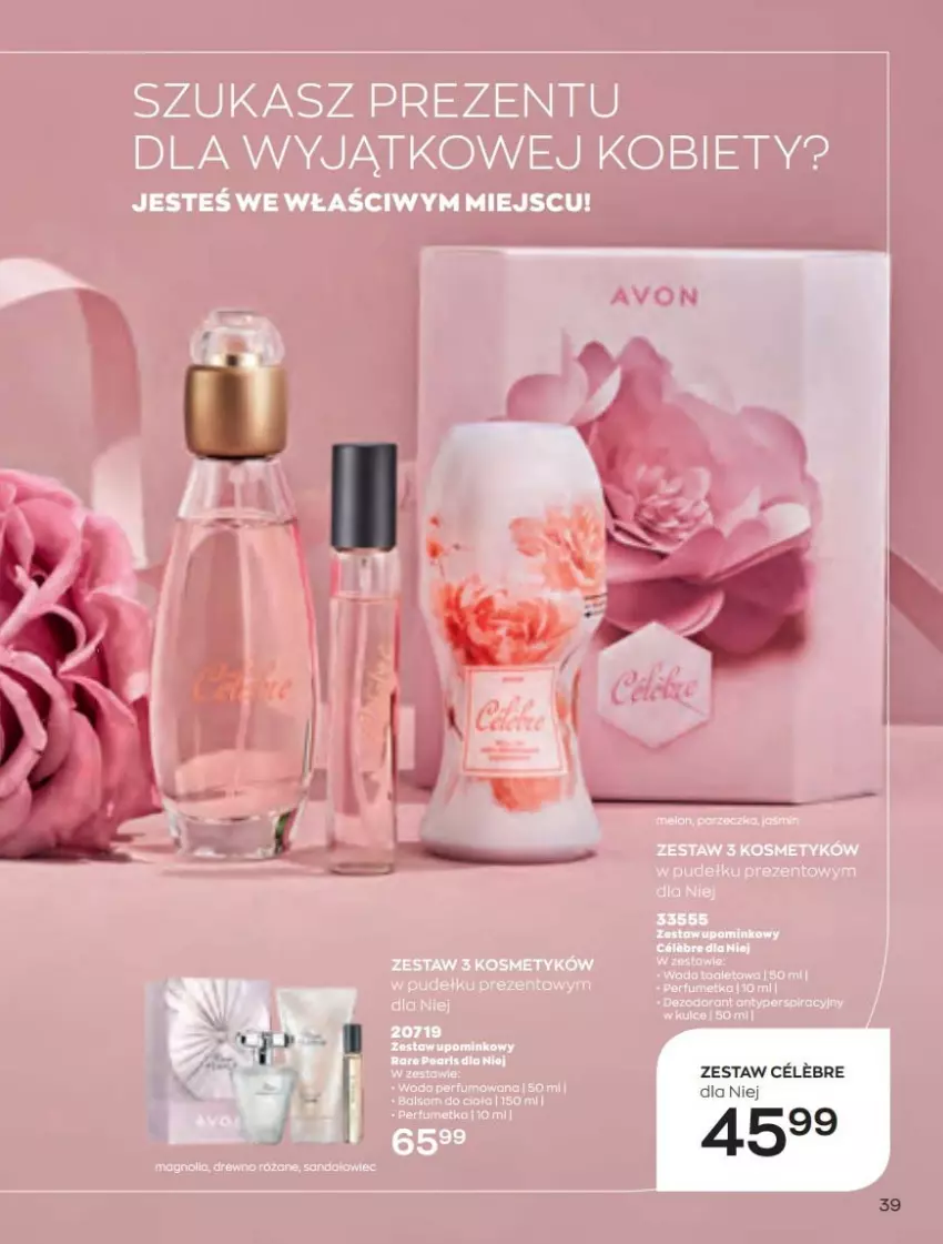 Gazetka promocyjna Avon - Katalog Avon 4/2022 kampania kwiecień - ważna 01.04 do 30.04.2022 - strona 39